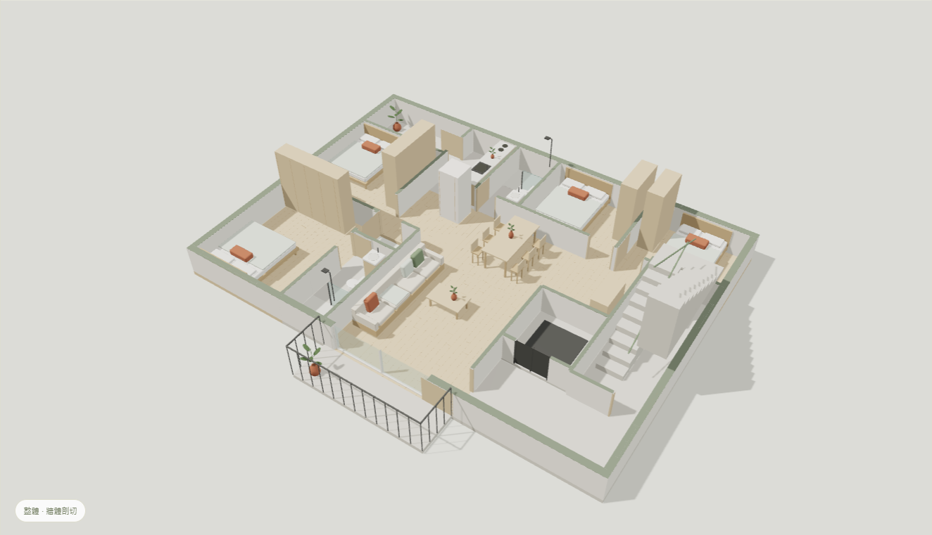 住宅 3D 預覽